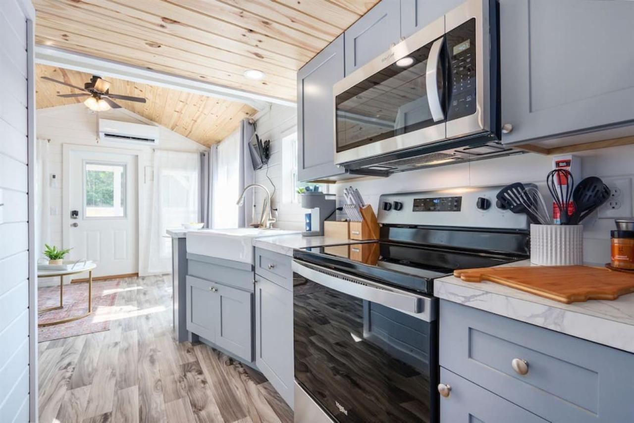 2 Villa D'Azur Luxury Tiny House Mins To Lake Guntersville, Downtown, Firepit Exterior foto