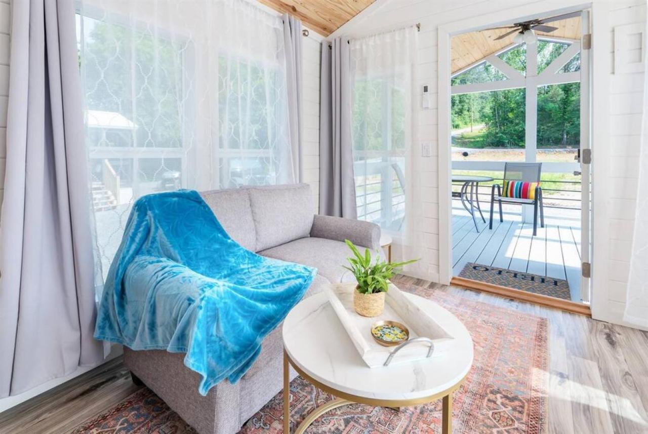 2 Villa D'Azur Luxury Tiny House Mins To Lake Guntersville, Downtown, Firepit Exterior foto